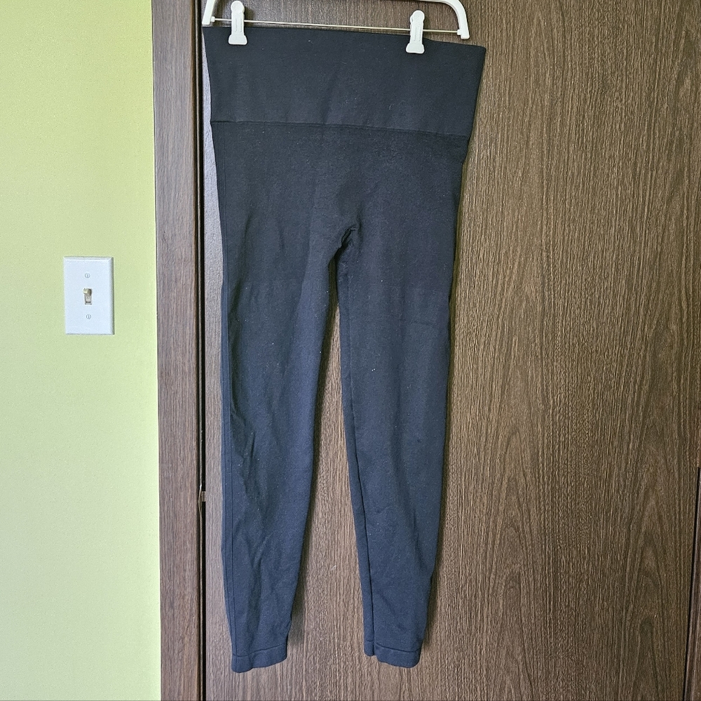 Blanqi Belly Support Maternity Leggings Navy Blue Size XL